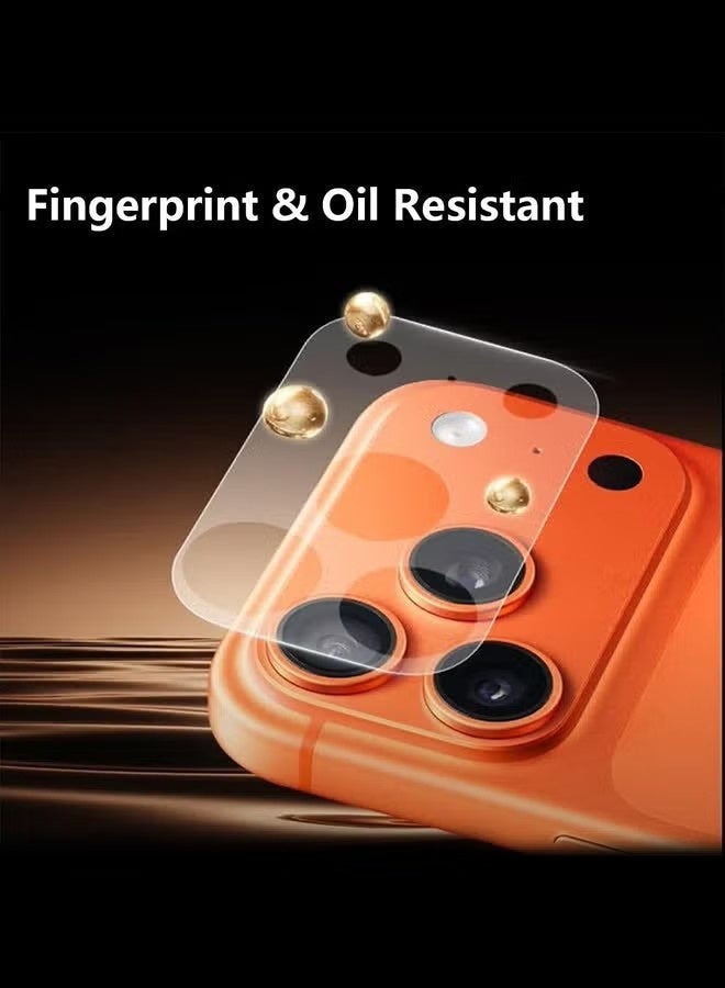 لهاتف iPhone 17 Pro Max 2025، طبقة حماية خلفية للشاشة، طبقة حماية للعدسة، طبقة هيدروجيل شفافة وليس زجاجية - قطعتين - Image 2